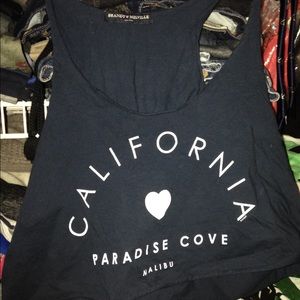 Brandy Melville Paradise Cove Cropped Tank