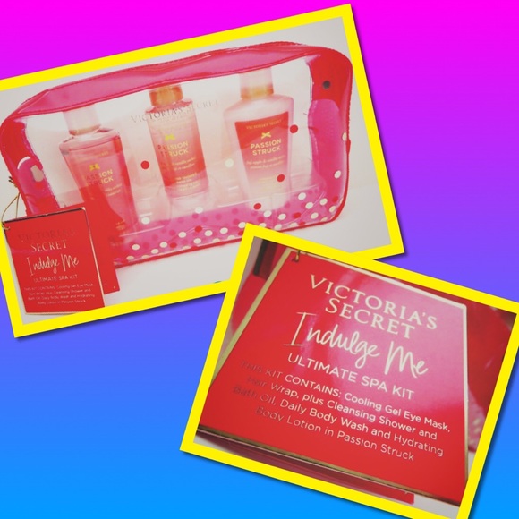 VICTORIA'S SEC💛INDULGE ME SPA KIT - Picture 2 of 4