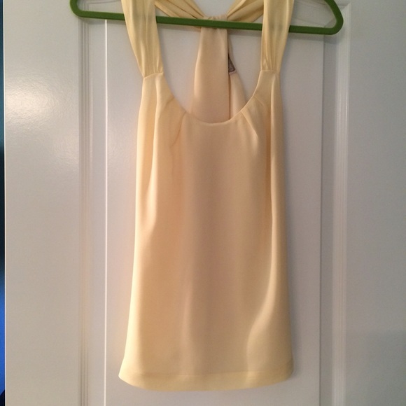 Yellow blouse