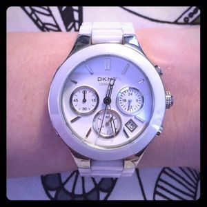 DKNY ceramic women's watch