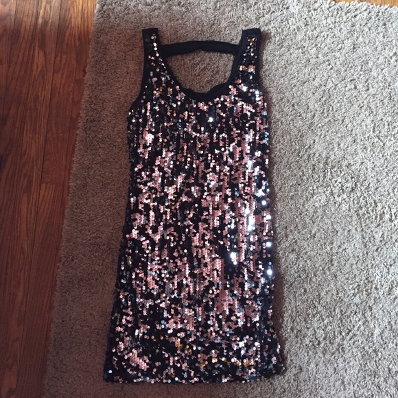 Black sparkly dress