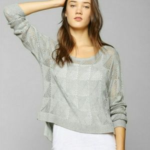 ✘FLASH SALE✘ BDG Knitted Triangle Grey Sweater