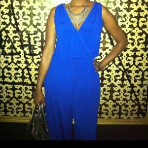 Cobalt Blue jumpsuit