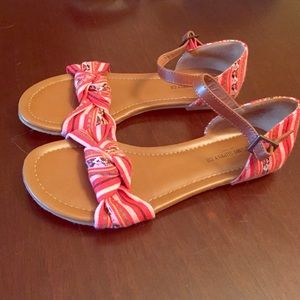 Tribal woven sandal