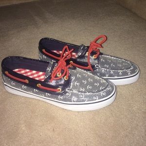 Anchor sperry top-slider boat shoes