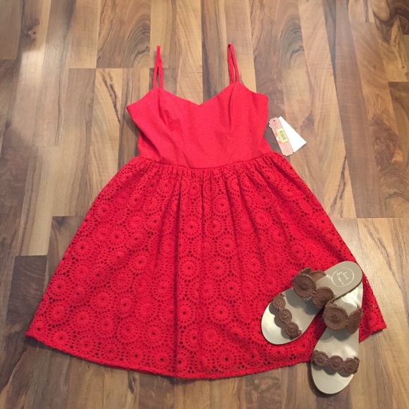 Gianni Bini Dresses & Skirts - Gianni Bini GB Red Dress Size Small