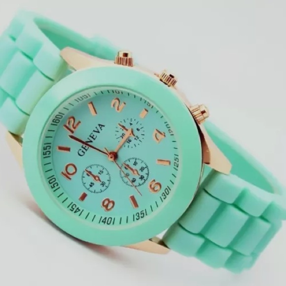Geneva Jewelry - Geneva silicone gel quartz watch