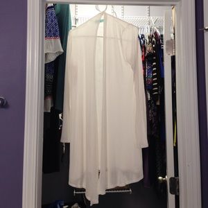 White cardigan NWOT