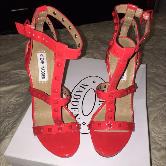 Steve Madden Red Heels