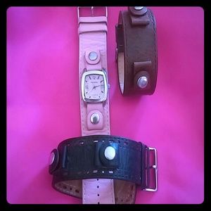 Interchangeable Fossil watch