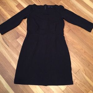 Gap simple black stretch dress