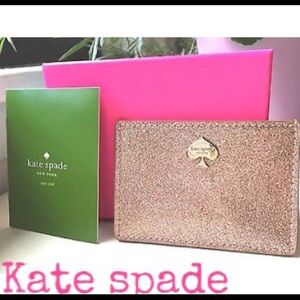 ☀️SALE TODAY NWT  Kate spade glitter card holder