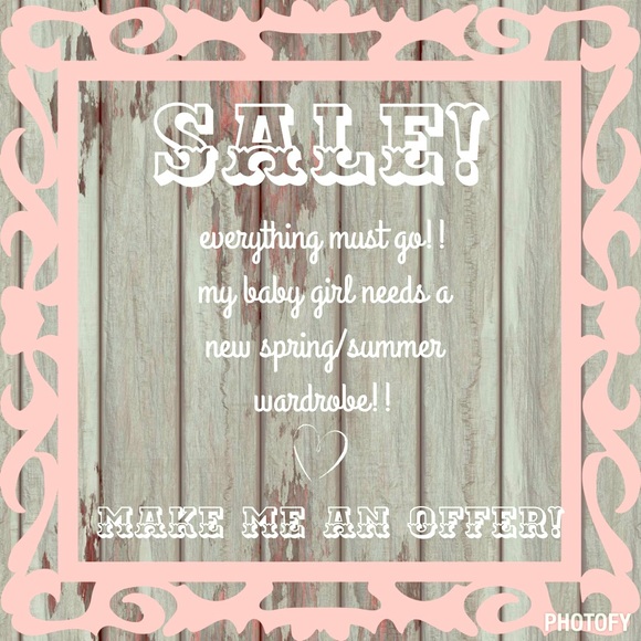 Entire closet discounted!