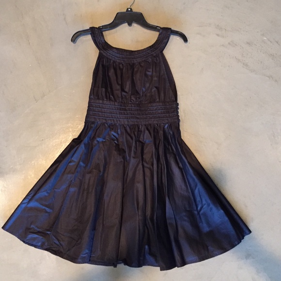 French Connection Black Fit & Flare Dress Sz 2