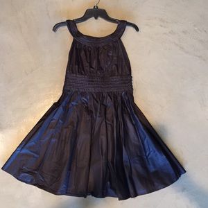 French Connection Black Fit & Flare Dress Sz 2