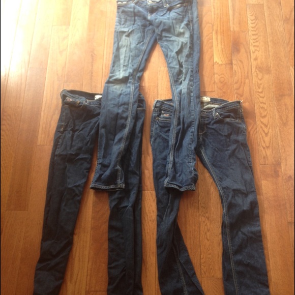 3 Pairs of Hollister Jeans