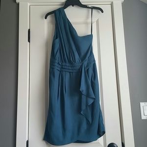 BCBG One Shoulder Cocktail Dress