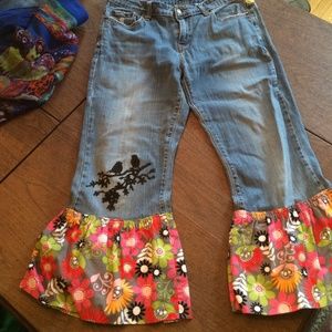 Artisan made one of a kind Levi jeans