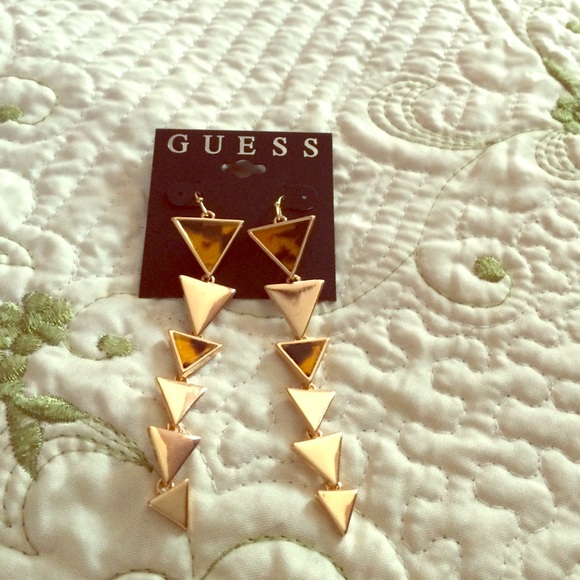 Guess dangle earrings