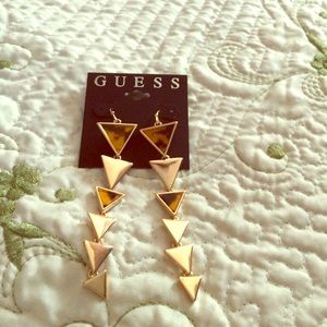 Guess dangle earrings