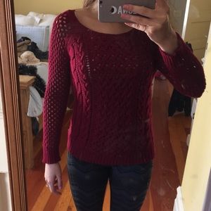Light knitted sweater