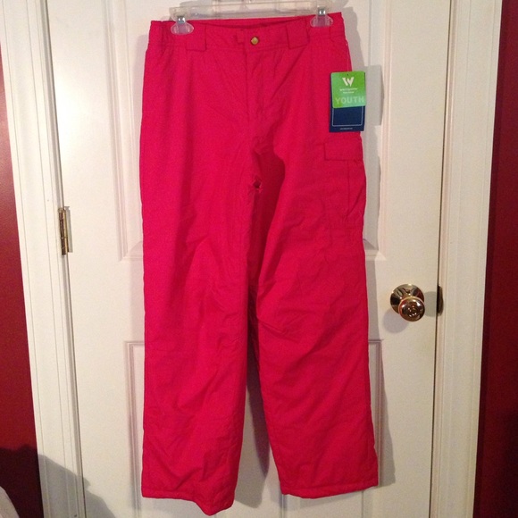 Large girls ski/snow pants.