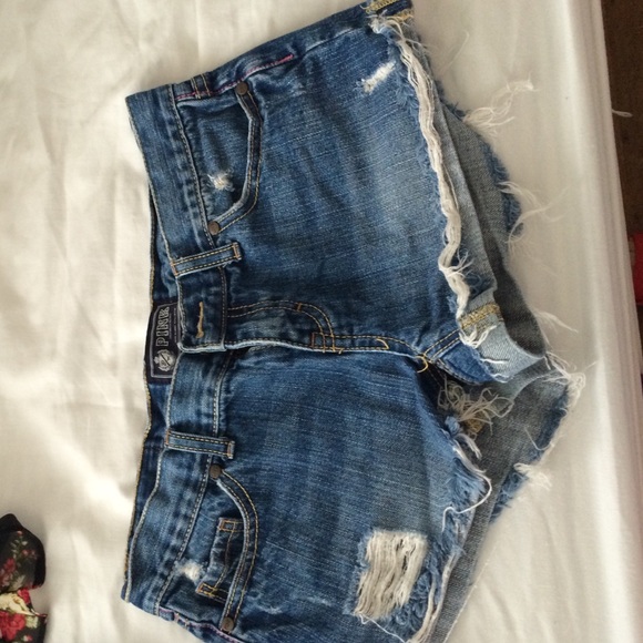 Shorts from pink Vs