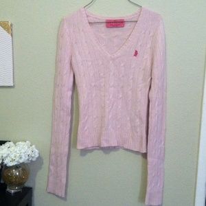 Juicy Couture baby pink sweater‼️SOLD‼️