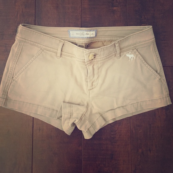 Abercrombie & Fitch Khaki Shorts