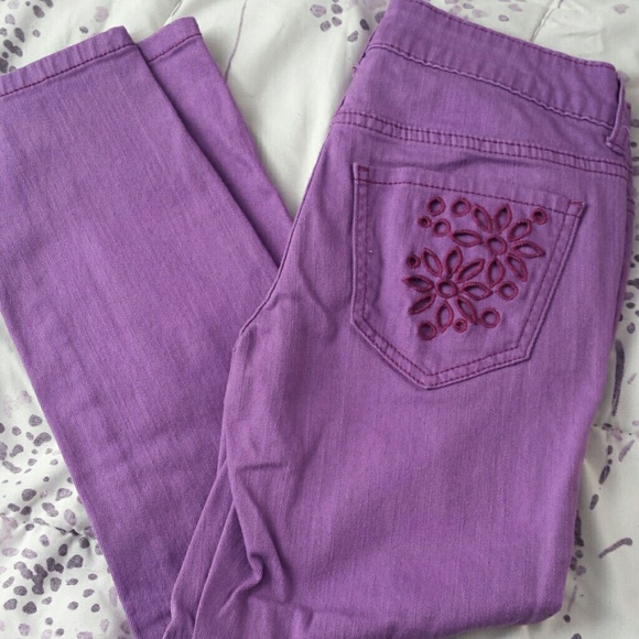 Purple capri