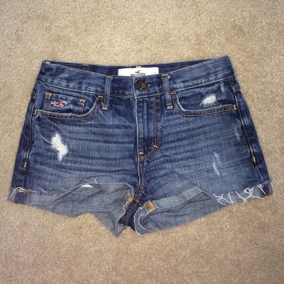 Hollister denim shorts