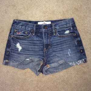 Hollister denim shorts