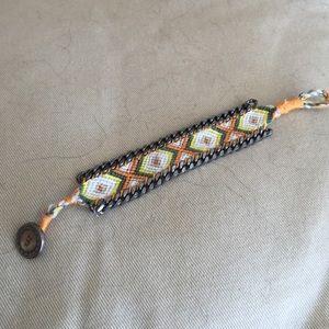 Kim and zozi chain edged bracelet