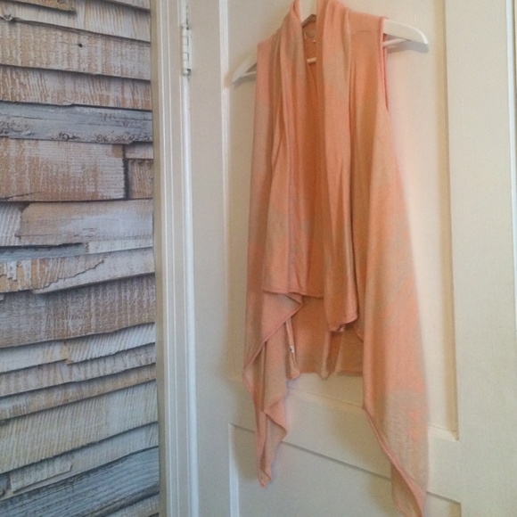 sleeveless festival cardigan