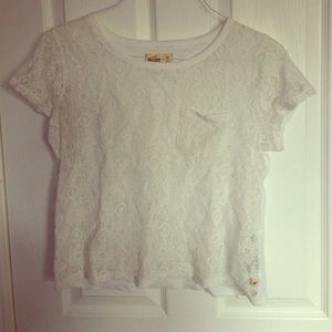 Lacey White Tee