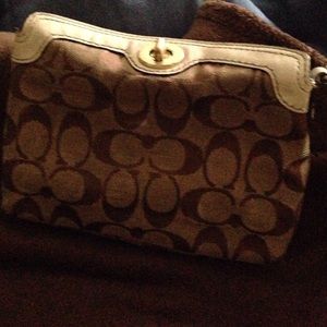 Coach wristlet