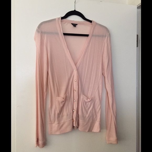 Ann Taylor Sweaters - Light pink cardigan