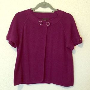 Purple banana republic cardigan