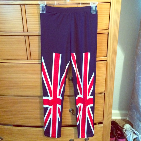 Union Jack Flag Leggings
