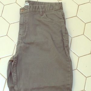 Olive Capri Pants