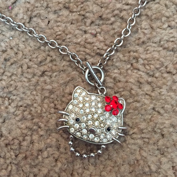 Hello Kitty Diamond Necklace