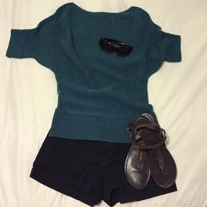 Dark teal sweater