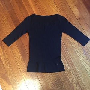 Bebe boat neck shirt