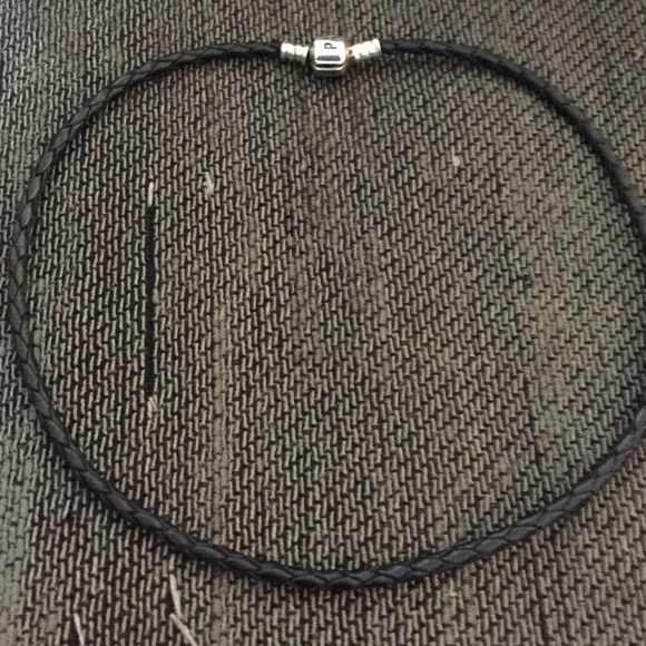 Pandora double black leather