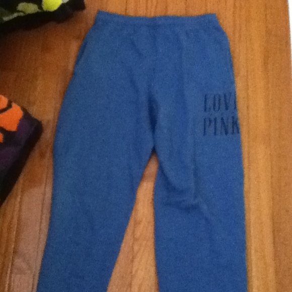 Pink sweatpants