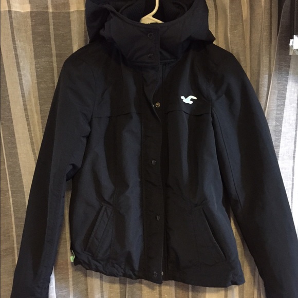 Navy Hollister Jacket