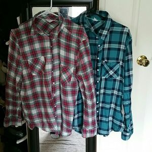 Button up shirts