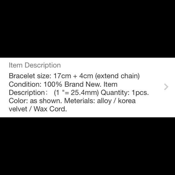 Infinity bracelet - Picture 3 of 3