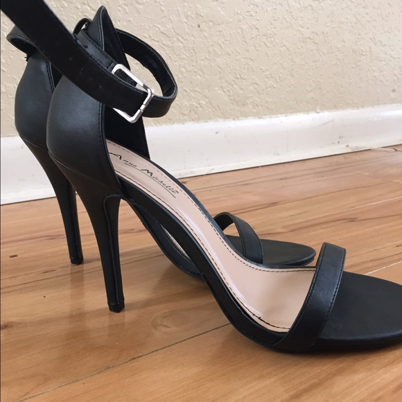 Anne Michelle Shoes - Anne Michelle Black Stiletto Heels ,10 NWOT