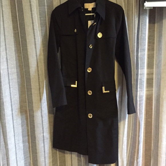 Michael Kors Black Trench coat